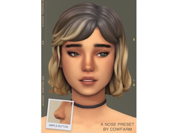 263347 simple button a preset base for a cute lil tiny nose sims4 featured image