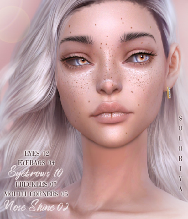 263835 eyebags 04 eyebrows 10 eyes 12 freckles 07 mouth corners 05 nose shine 02 sims 4 by soloriya sims4 featured image