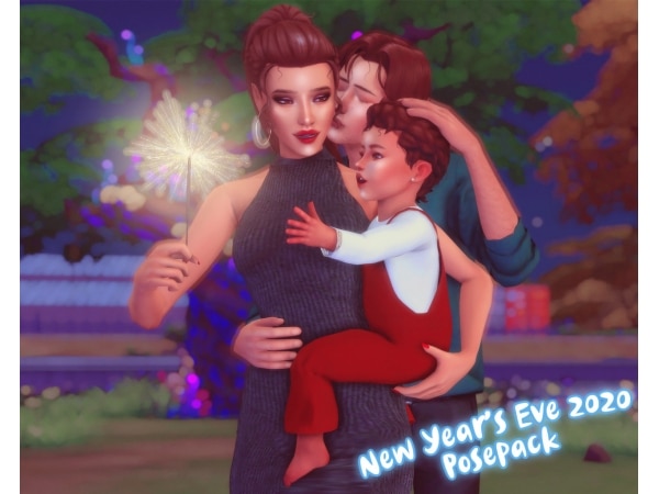 264381 new year s eve 2020 posepack sims4 featured image