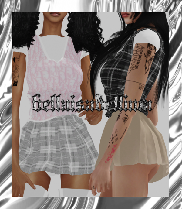 Bella’s Y2K Schoolgirl Revival (Trendy Outfits & Dresses for the Modern Girl)