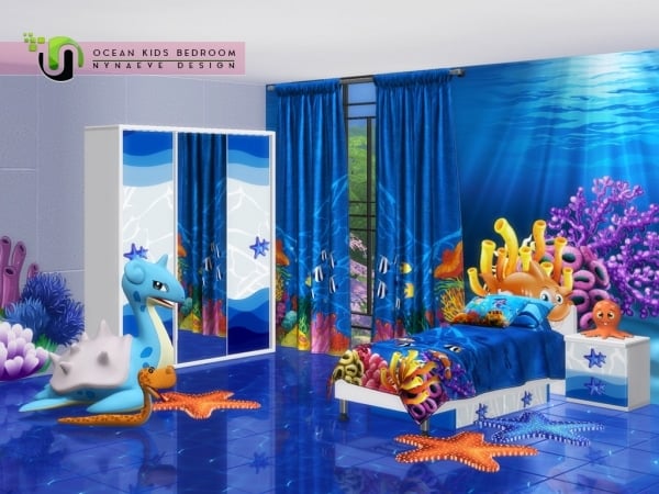 267788 ocean kids bedroom sims4 featured image
