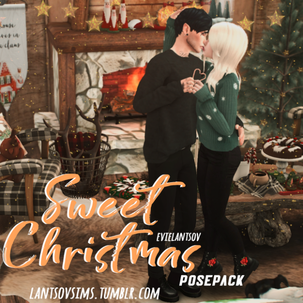 268103 sweet christmas posepack by lantsov sims evielantsov on ig sims4 featured image