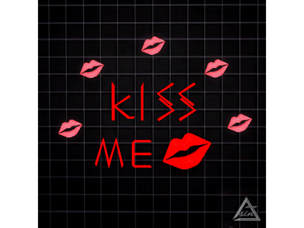 269037 sin a kiss me s2 neon set remake sims4 featured image