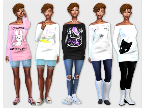 Sifix Kelly’s Sweater Recolors (Chic Dresses & Cozy Sets for Her)