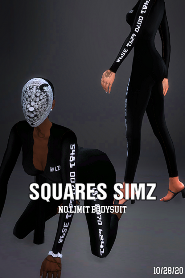 269804 no limit bodysuit by squares simz sims4 featured image