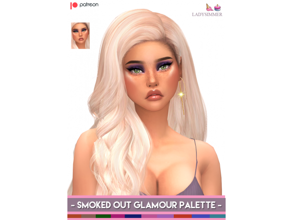 Lady Simmer’s Enigma: Smoked Out Glamour Eye Shadow Palette (#EyesFemale)