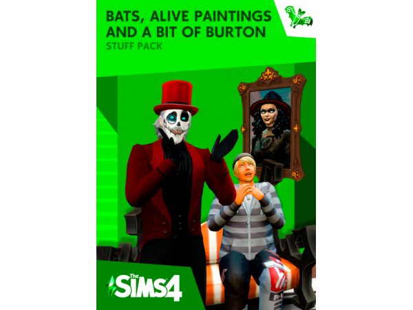 274687 bats alive paintings and a bit of burton stuff pack sims4 featured image