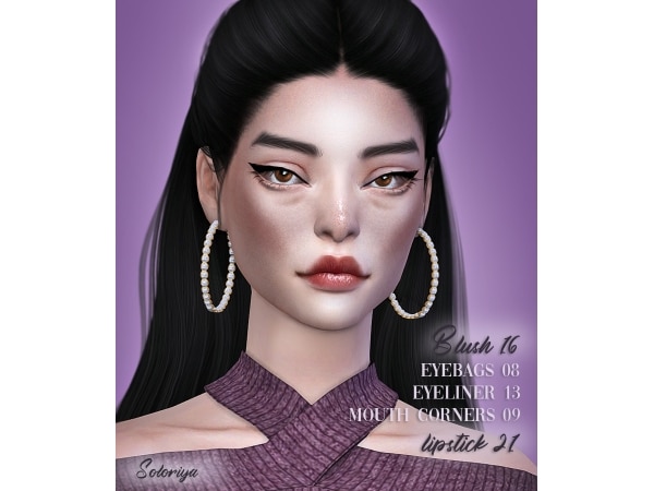 278263 blush 16 eyebags 08 eyeliner 13 lipstick 21 mouth corners 09 sims 4 sims4 featured image