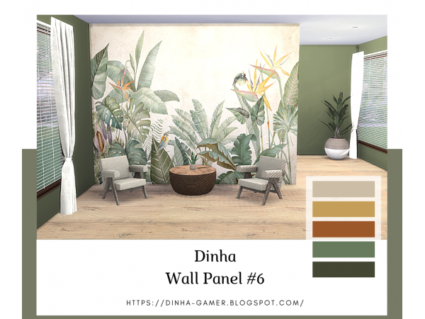 280029 wall panel matching walls 6 7 8 9 sims4 featured image
