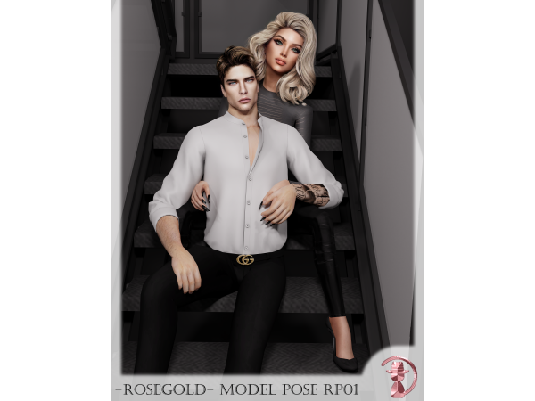 281167 rosegold model pose rp01 by turksimmer sims4 featured image