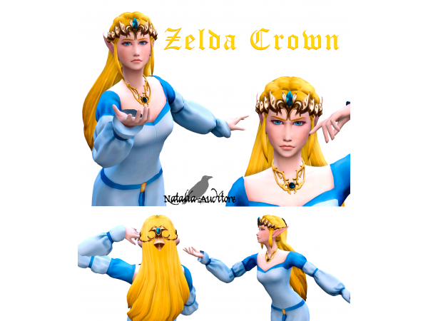 3. “”Crown Jewels Collection: Natalia’s Zelda-Inspired Hair Accessories for Every Style”””