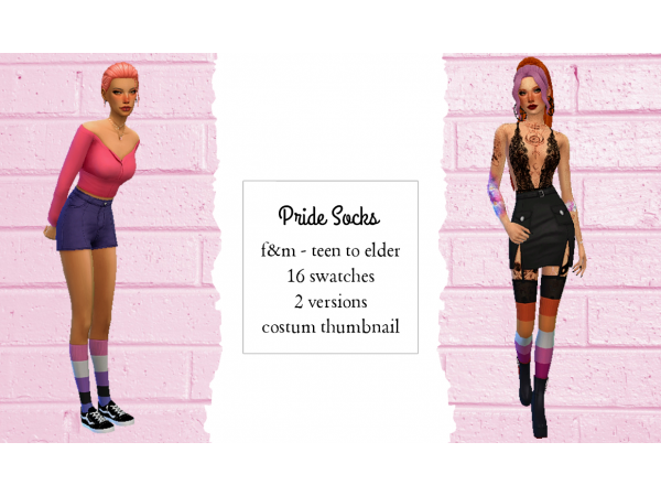 282554 pride socks by nekochan simmer sims4 featured image