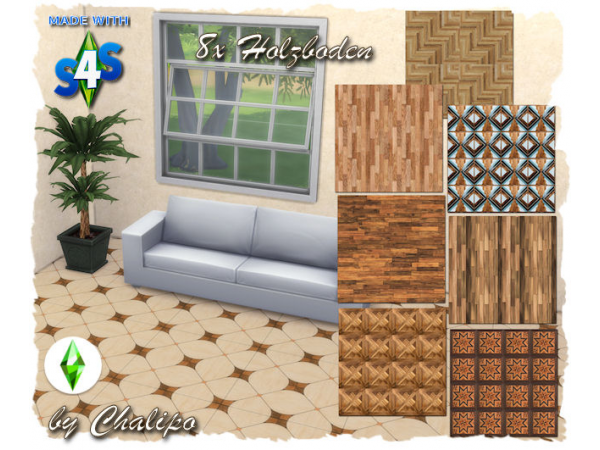 286539 s4 8x wooden floor by chalipo sims4 featured image
