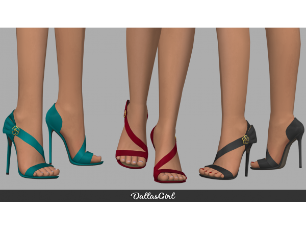 DallasGlamour – Grace Heels &  Earrings Set (Sexy Female Accessories by DallasGirl, AlphaCC)