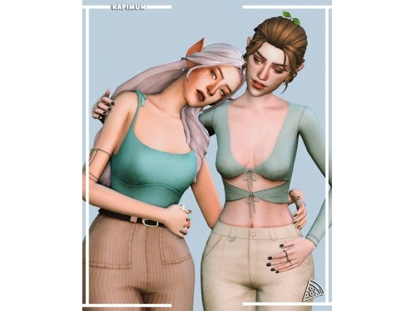 Bunny Buddies: Alphacc’s Top Couple & Friend Poses (#1 Collection)