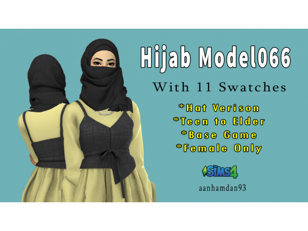 289754 hijab model066 alika dress sims4 featured image