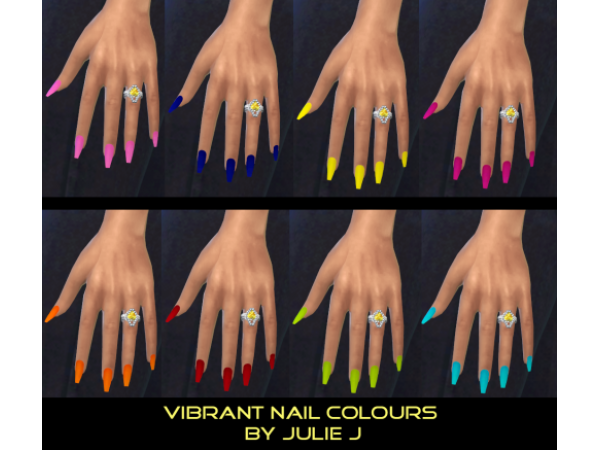 289841 vibrant nail polish for females by julie j sims4 featured image