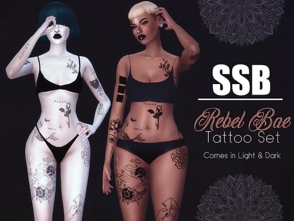 289885 savage sim baby rebel bae tattoo sims4 featured image