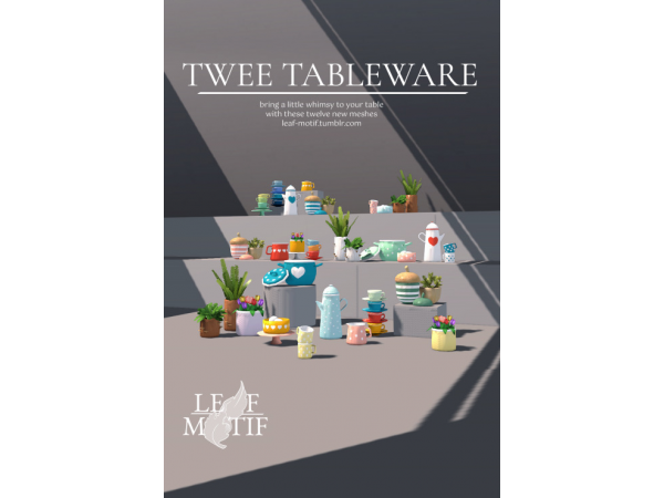 290052 twee tableware by leaf motif sims4 featured image