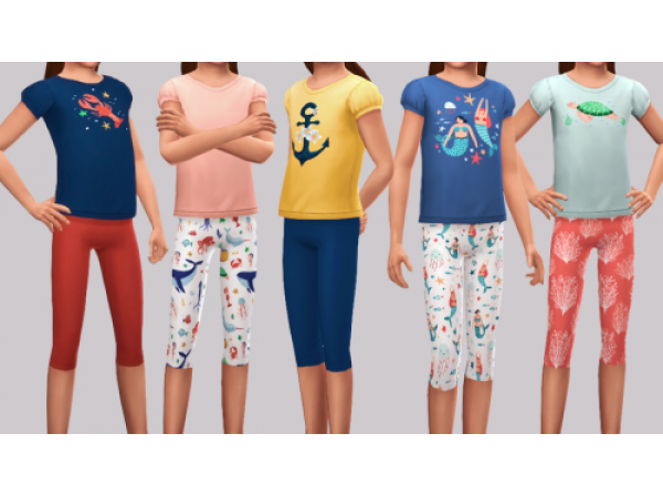 290175 mermaid dreams child recolor set sims4 featured image