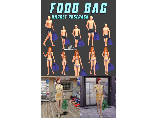 Market Maven Moves: Natalia-Auditore’s Food Bag Posepack (#AlphaCC, Accessories & More)
