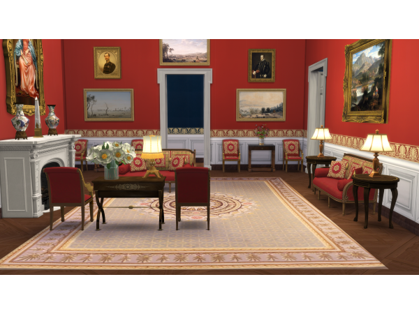 291351 white house wainscoating by themarblemortal sims4 featured image