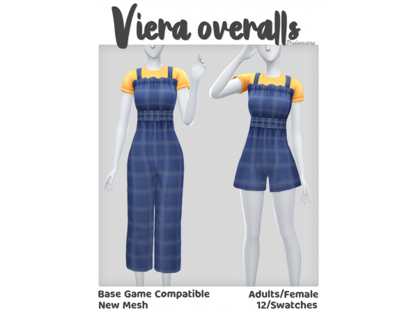 Viera Vogue: Chic Overalls and Pants Ensemble (Alpha Female Collection)