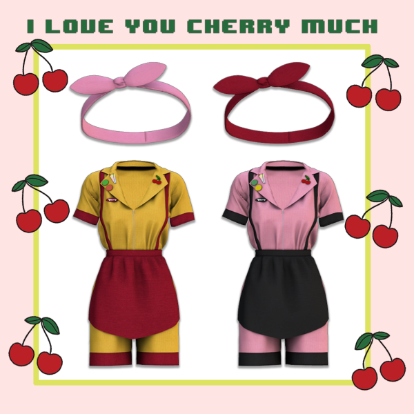 292947 uniform headband cherry neon sign sims4 featured image