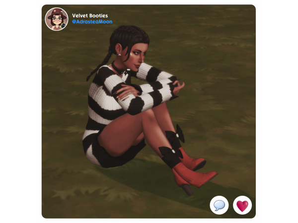 293014 velvet booties 128098 by adrasteamoon sims4 featured image