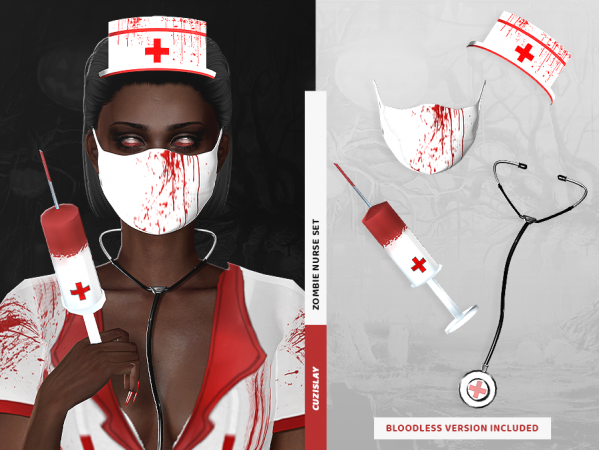 AlphaCC Elegance: Chic Zombie Nurse-Inspired Necklaces & Accessories