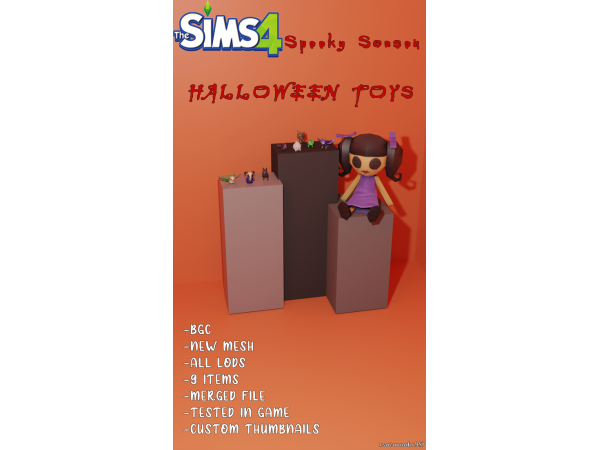 293357 halloween toys by xsavannahx987 sims4 featured image