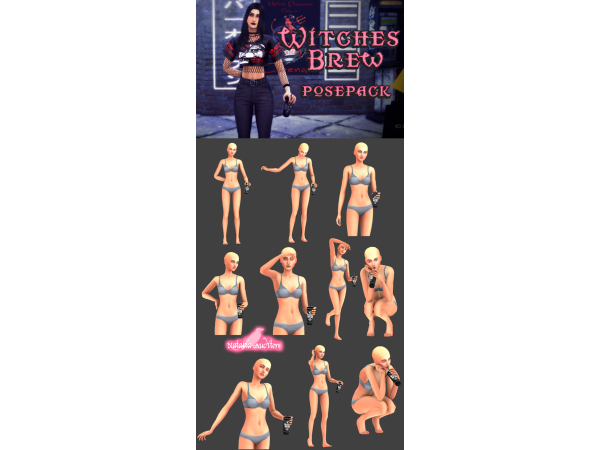 293358 witches brew posepack by natalia auditore sims4 featured image