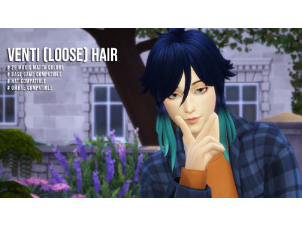 293408 venti loose hair sims4 featured image