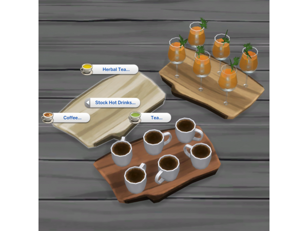 293575 rustic wood drink tray sims4 featured image