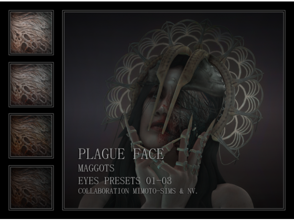 296679 plague face maggots eyes presets 01 03 by nv games sims4 featured image