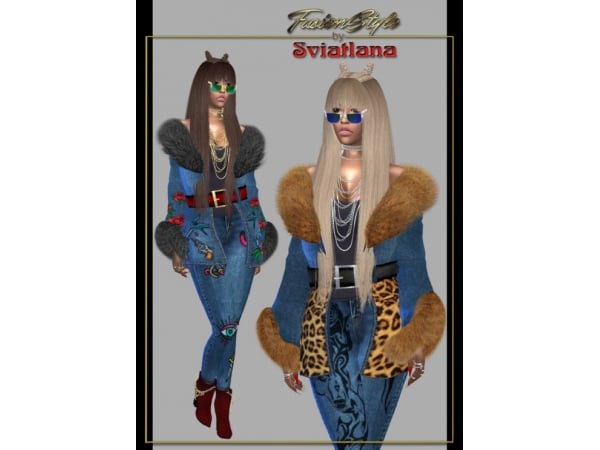 296849 denim jacket with fur and jeans sims4 featured image