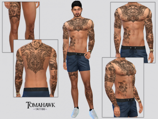 Ink Masterpiece: Tomahawk Tattoo by McLayneSims (Mick) – AlphaCC’s Finest Art #Tattoos