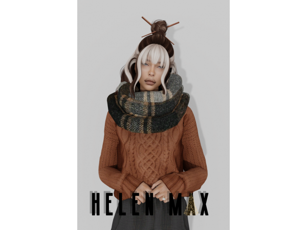 Helen Max’s Enchanted Embrace: Winter Scarf Elegance (Scarves & Accessories)
