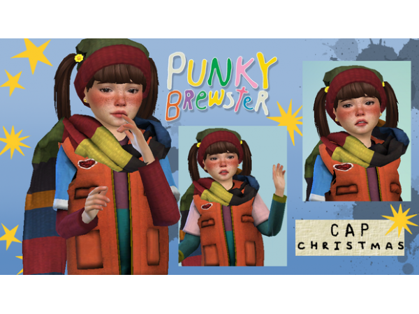 303718 punky brewster cap christmas by anna bibi sims4 featured image