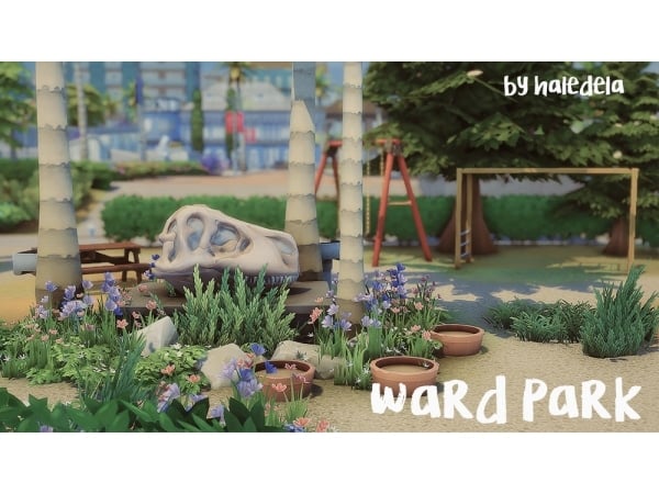 Eden’s Oasis: Unveiling Ward Park by Haledela (#AlphaCC #LotsCommunity #Parks)