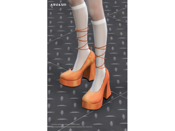 Charonlee’s Enigma: Lamoda Lost Queen Chunky Platform Heels (#Sexy #HighHeels)