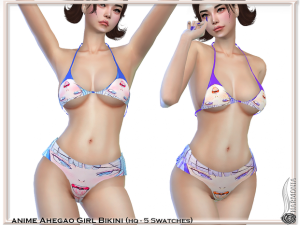 305648 anime ahegao girl bikini by harmoniasims4 sims4 featured image