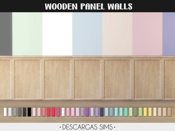 305869 wooden panel walls sims4 featured image