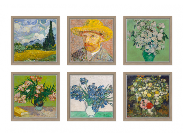Vincent’s Vision: Simplistic’s Van Gogh-Inspired Decor (Accessories & Wall Art)