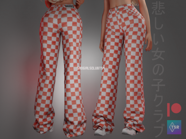 306234 red rook checkered jeans by sad girls club sims4 featured image
