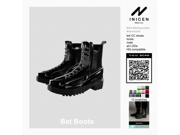 306640 inicen bat boots sims4 featured image