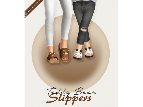 306775 trillyke teddy bear slippers sims4 featured image