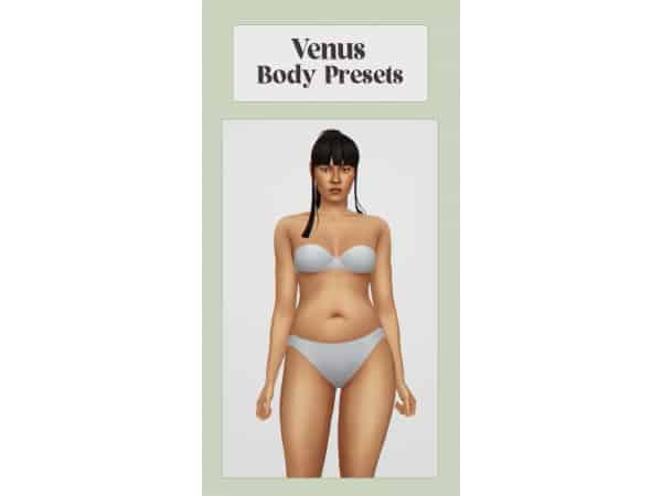 307170 venus body preset pack sims4 featured image