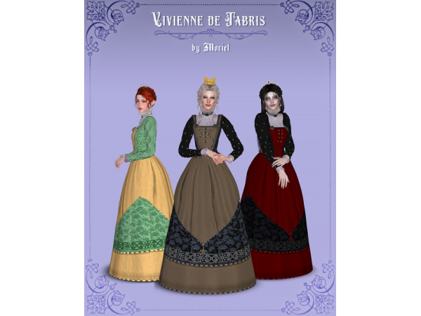 Vivienne de Tabris: Elegance Unveiled (Moriel’s Finest Dresses & Costumes Collection)