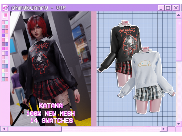 Katana Couture: VIP Wardrobe Essentials (Dresses, Costumes, Skirts & Sets)